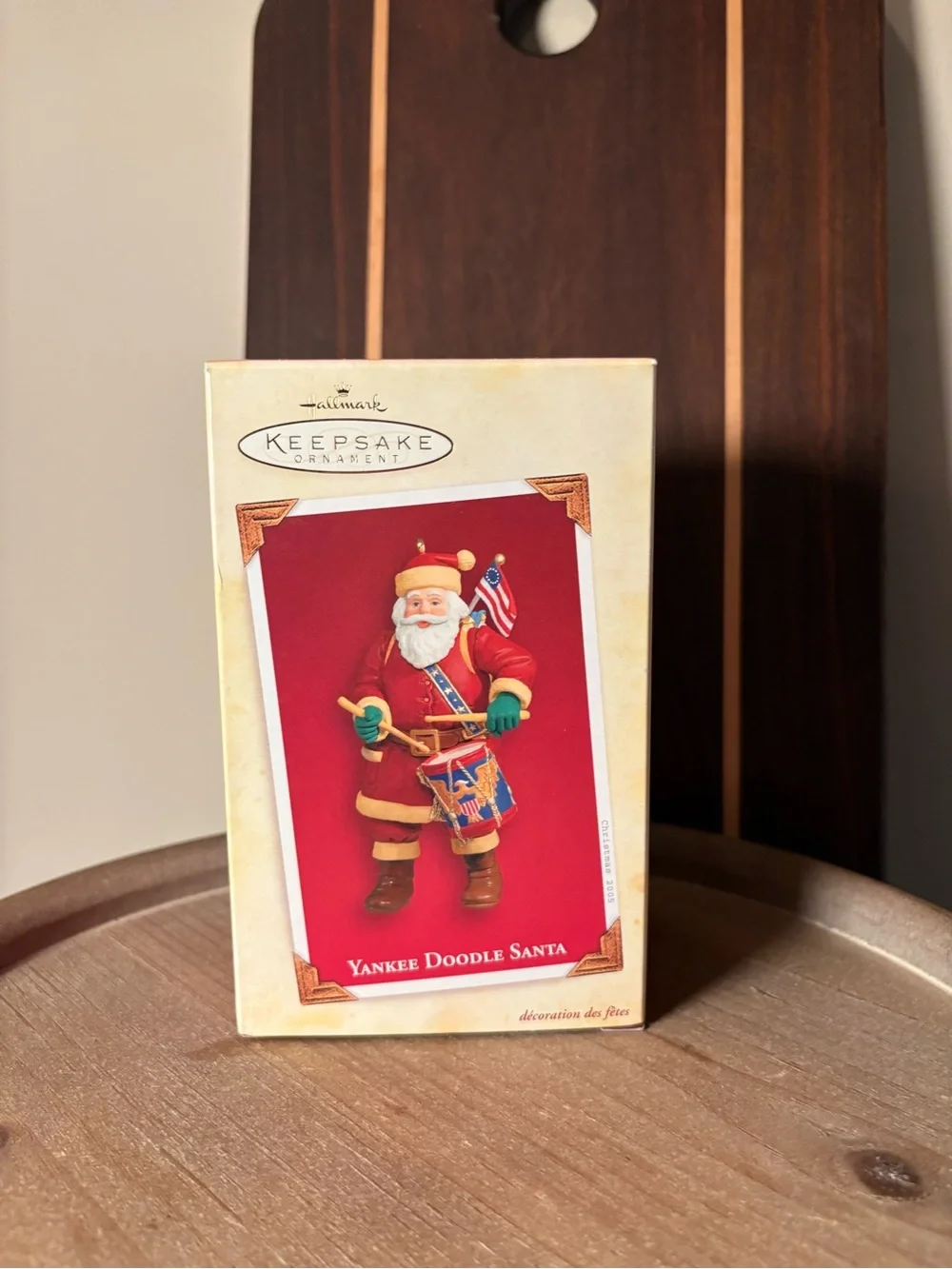 Hallmark Keepsake Yankee Doodle Santa Ornament - Original Packaging